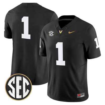 Men's Vanderbilt Commodores 2025 Vapor Limited Jersey - All Stitched