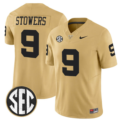 Men's Vanderbilt Commodores 2025 Vapor Limited Jersey - All Stitched