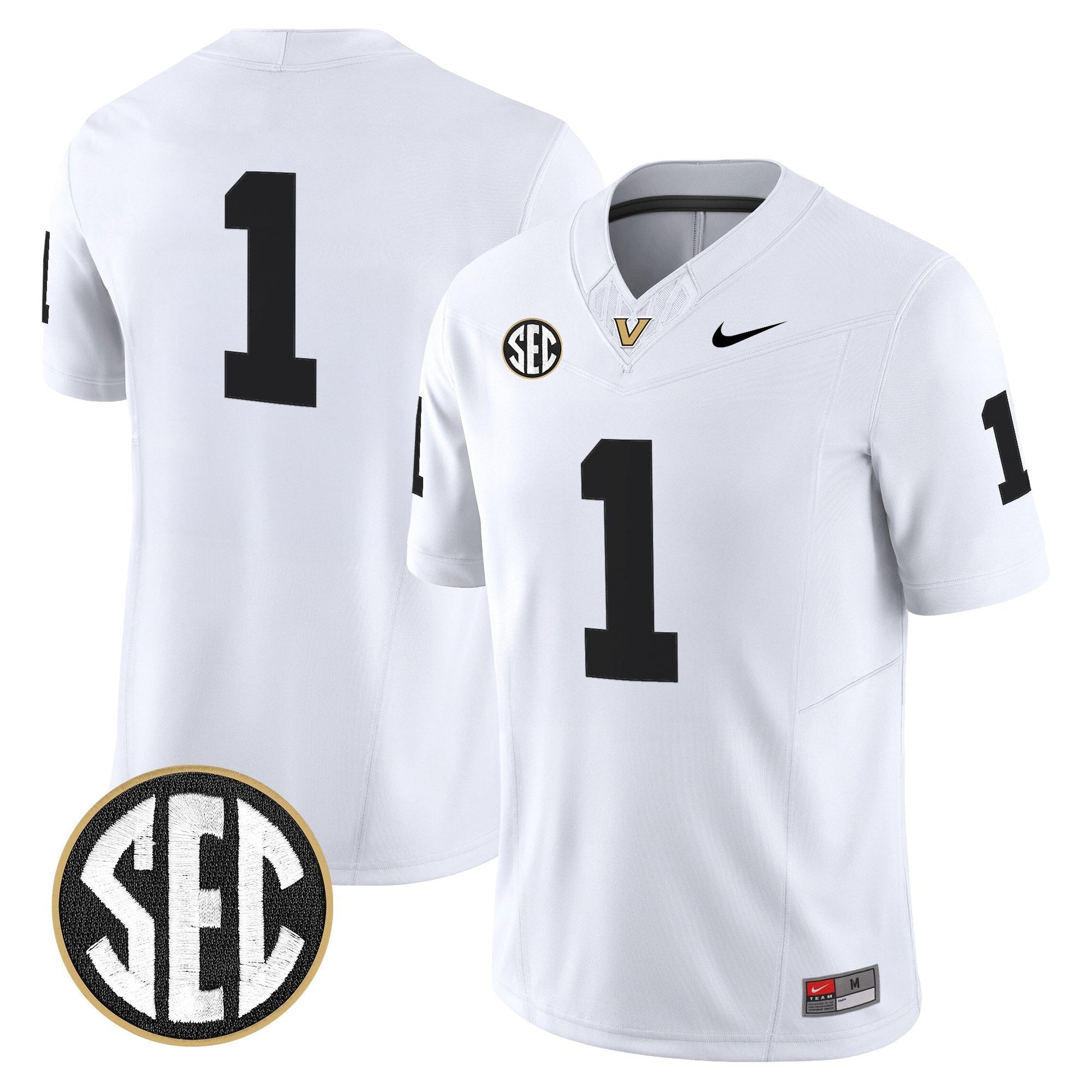 Men's Vanderbilt Commodores 2025 Vapor Limited Jersey - All Stitched