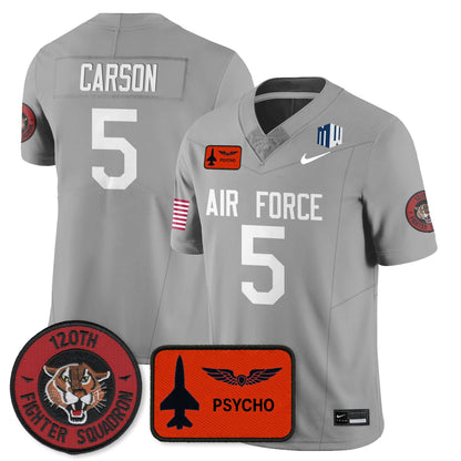 Men's Air Force Football 2025 Honor F-16 Jersey - All Stitched