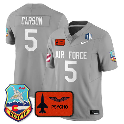 Men's Air Force Football 2025 Honor F-16 Jersey - All Stitched