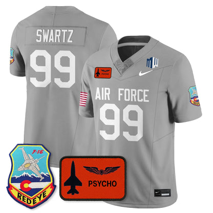 Men's Air Force Football 2025 Honor F-16 Jersey - All Stitched