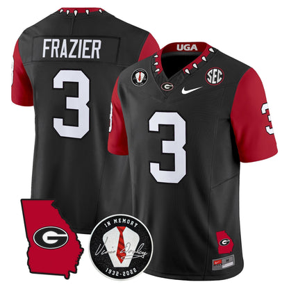 Men's Georgia Bulldogs 2025 Color Sleeves Vapor Limited Jersey - All Stitched