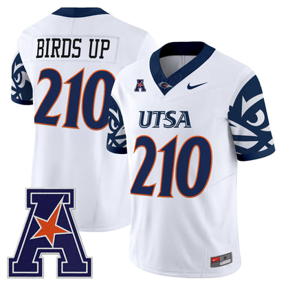 Men's UTSA Roadrunners 2025 Vapor Limited Jersey V2 - All Stitched