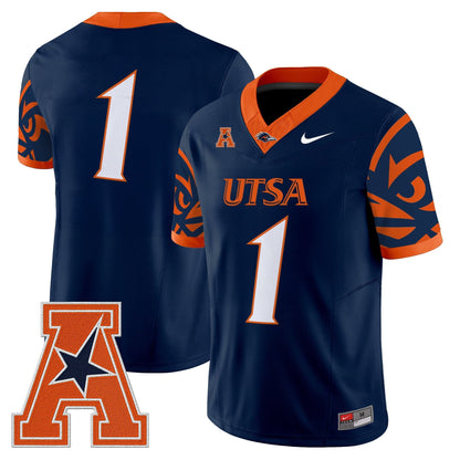 Men's UTSA Roadrunners 2025 Vapor Limited Jersey V2 - All Stitched