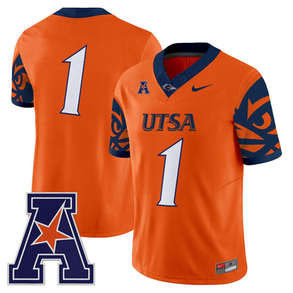 Men's UTSA Roadrunners 2025 Vapor Limited Jersey V2 - All Stitched