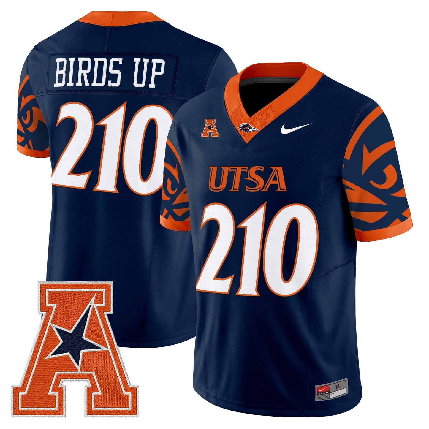 Men's UTSA Roadrunners 2025 Vapor Limited Jersey V2 - All Stitched