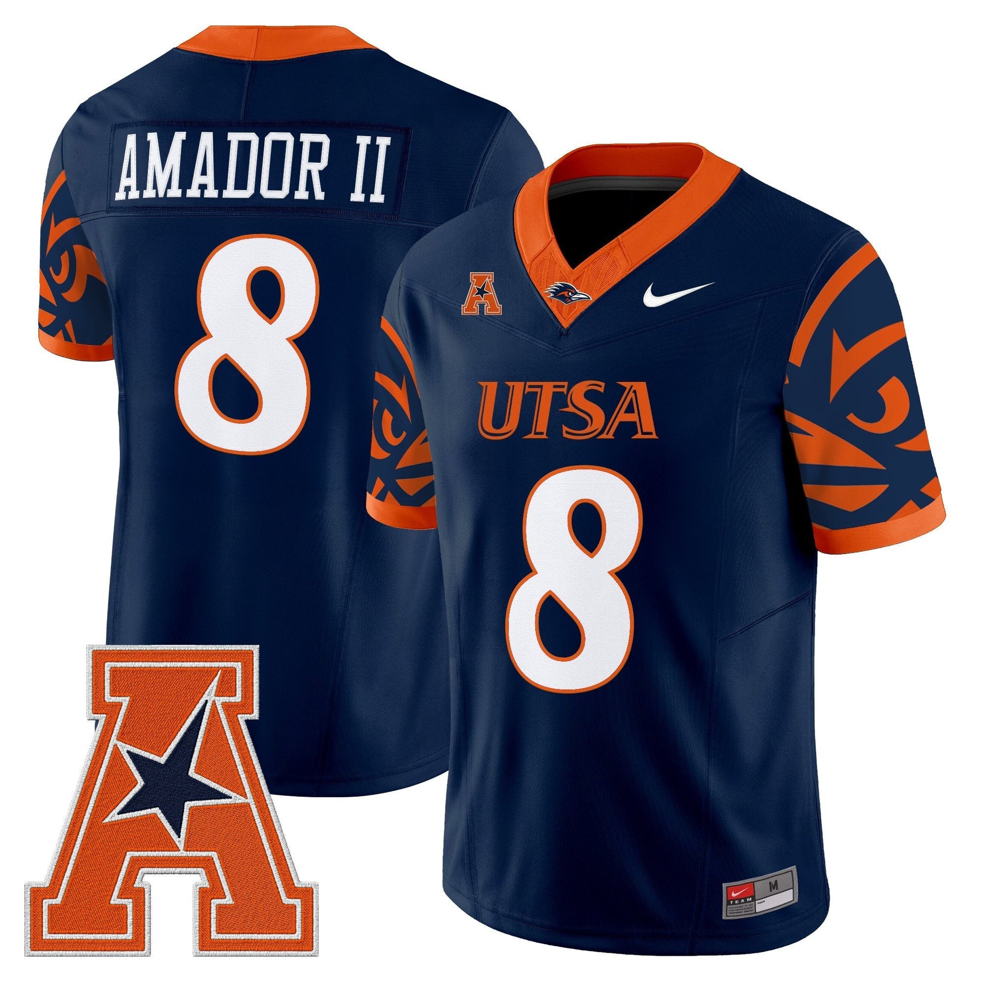 Men's UTSA Roadrunners 2025 Vapor Limited Jersey V2 - All Stitched
