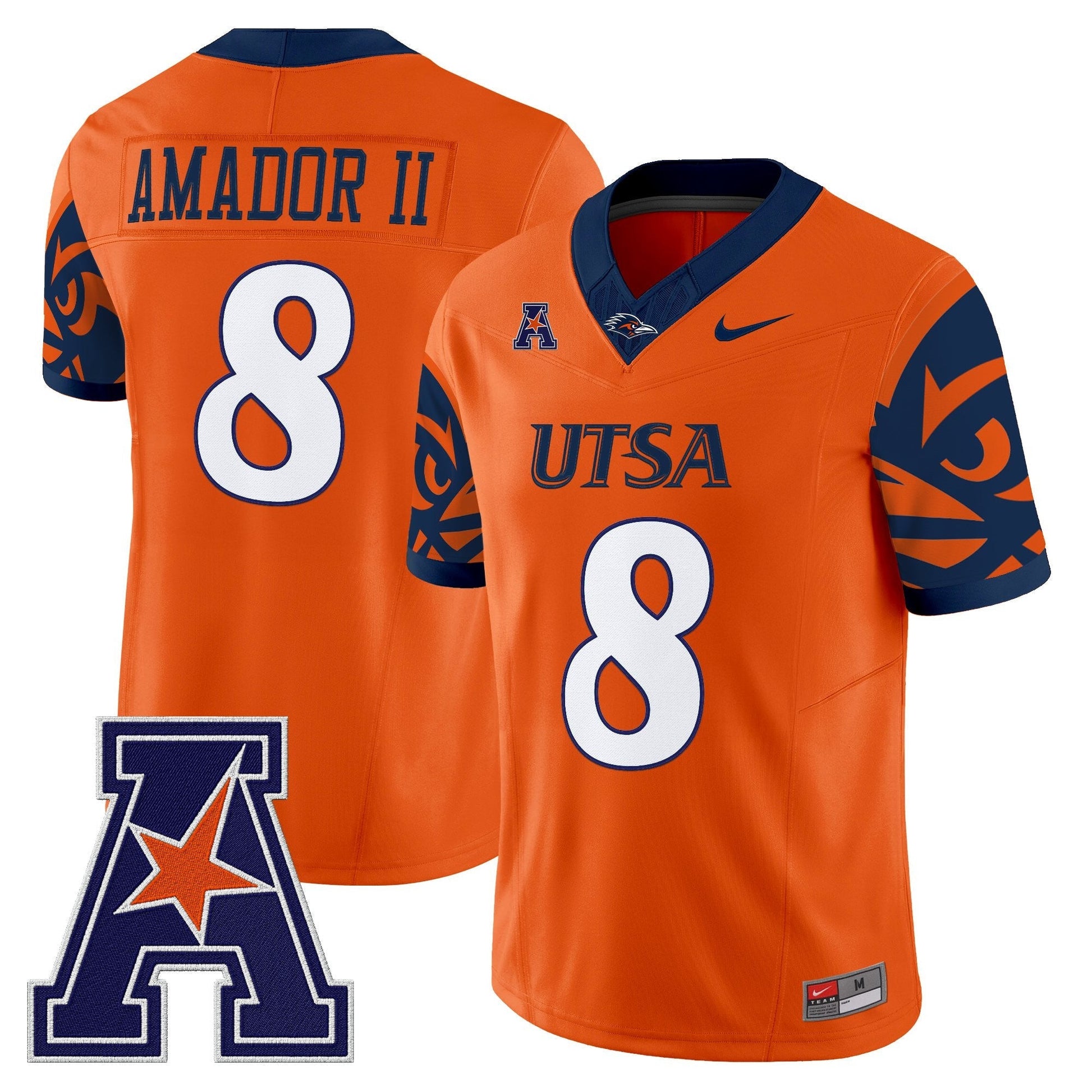 Men's UTSA Roadrunners 2025 Vapor Limited Jersey V2 - All Stitched