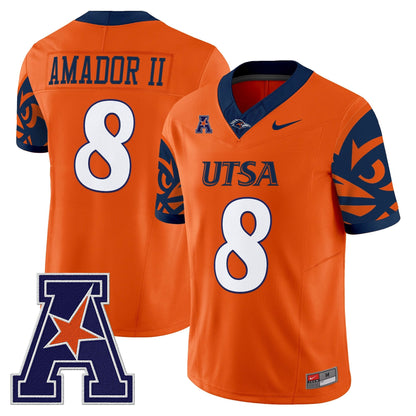 Men's UTSA Roadrunners 2025 Vapor Limited Jersey V2 - All Stitched
