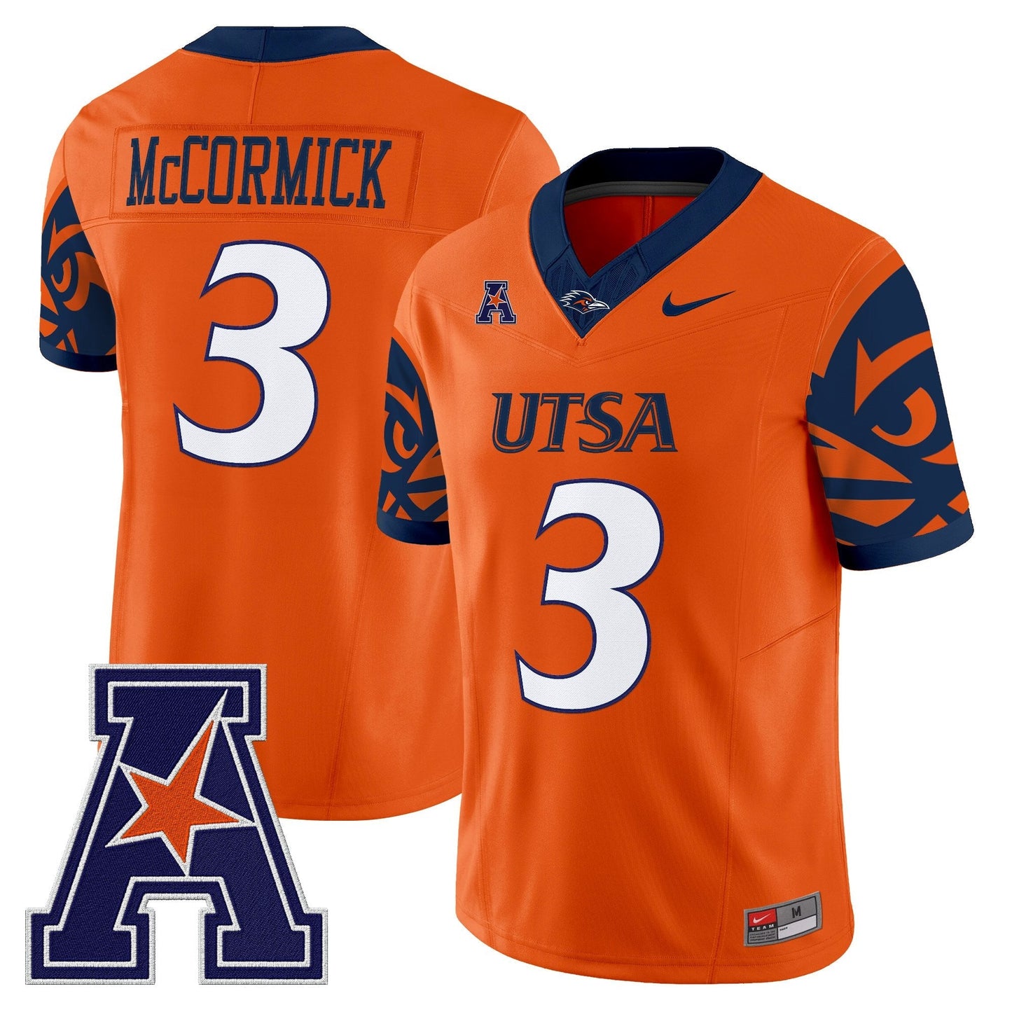Men's UTSA Roadrunners 2025 Vapor Limited Jersey V2 - All Stitched