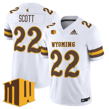 Men's Wyoming Cowboys 2025 Vapor Limited Jersey - All Stitched