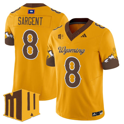 Men's Wyoming Cowboys 2025 Vapor Limited Jersey - All Stitched