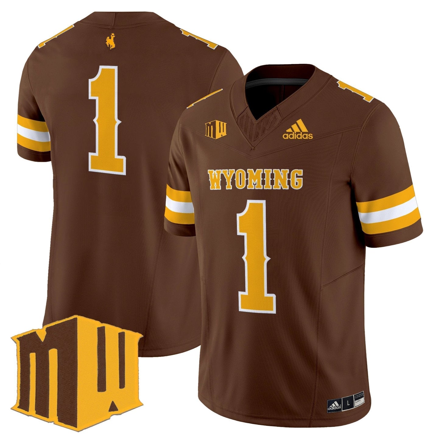 Men's Wyoming Cowboys 2025 Vapor Limited Jersey - All Stitched