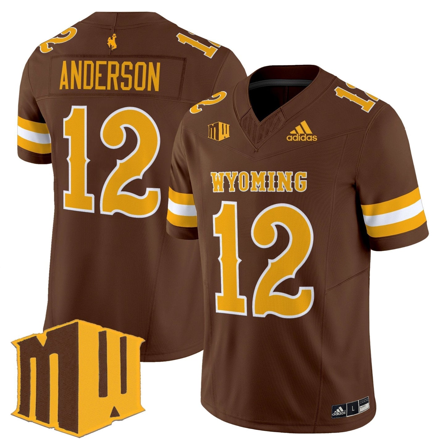 Men's Wyoming Cowboys 2025 Vapor Limited Jersey - All Stitched