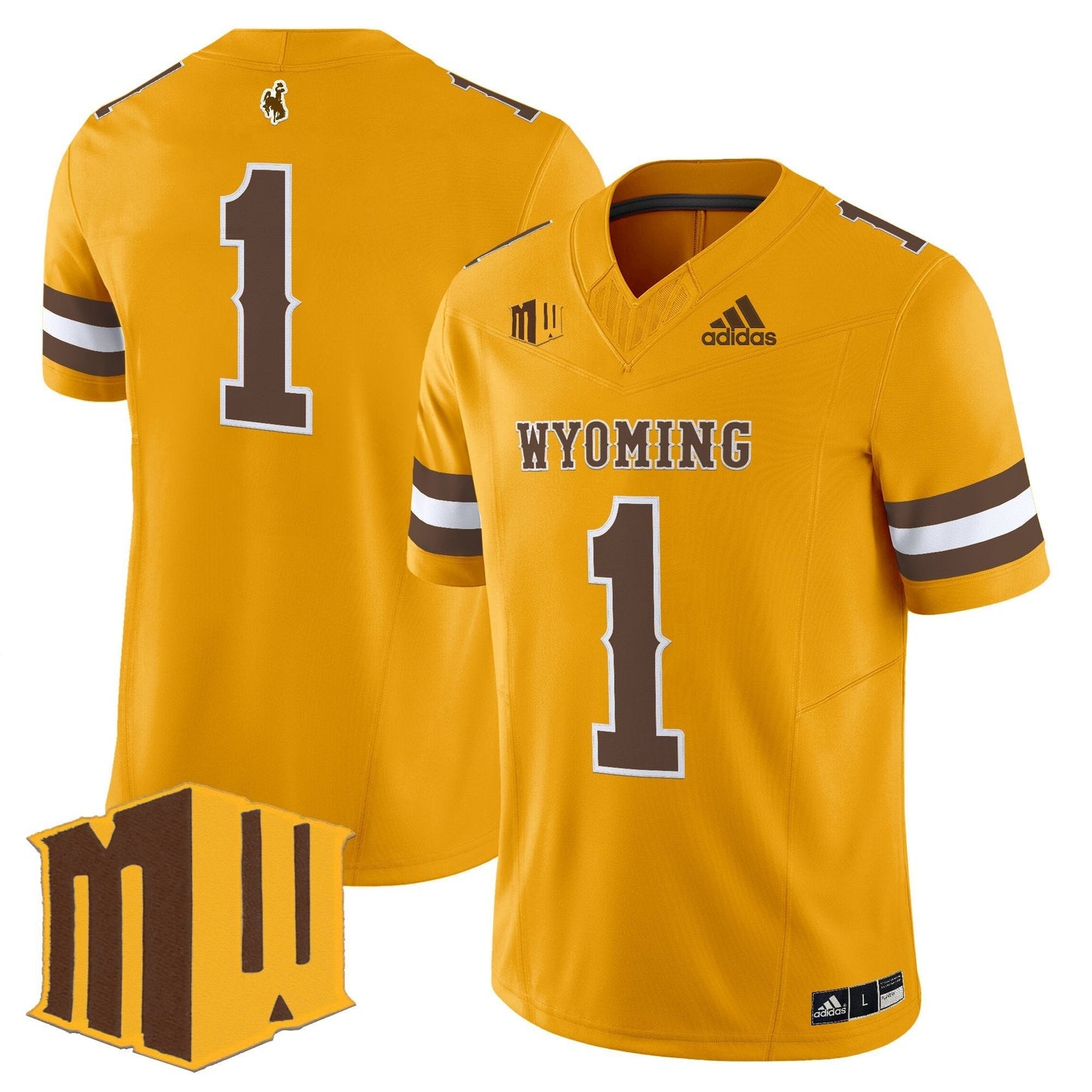 Men's Wyoming Cowboys 2025 Vapor Limited Jersey - All Stitched