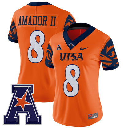 Women's UTSA Roadrunners 2025 Vapor Limited Jersey V2 - All Stitched