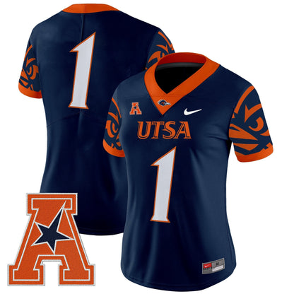 Women's UTSA Roadrunners 2025 Vapor Limited Jersey V2 - All Stitched
