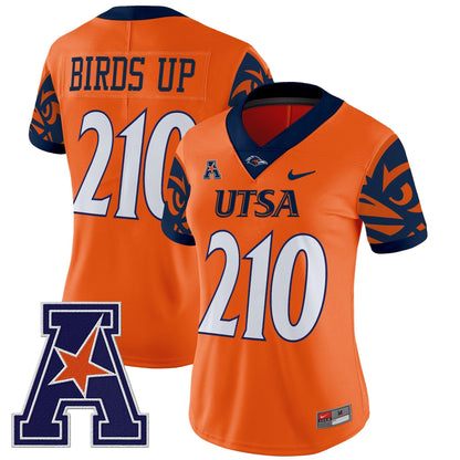 Women's UTSA Roadrunners 2025 Vapor Limited Jersey V2 - All Stitched