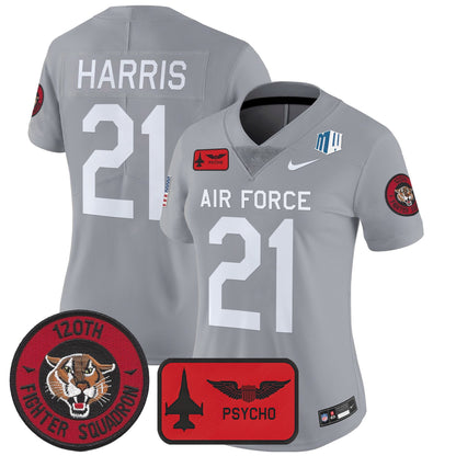 Women's Air Force Falcons 2025 'Air Power Legacy Series' Vapor Limited Jersey - All Stitched