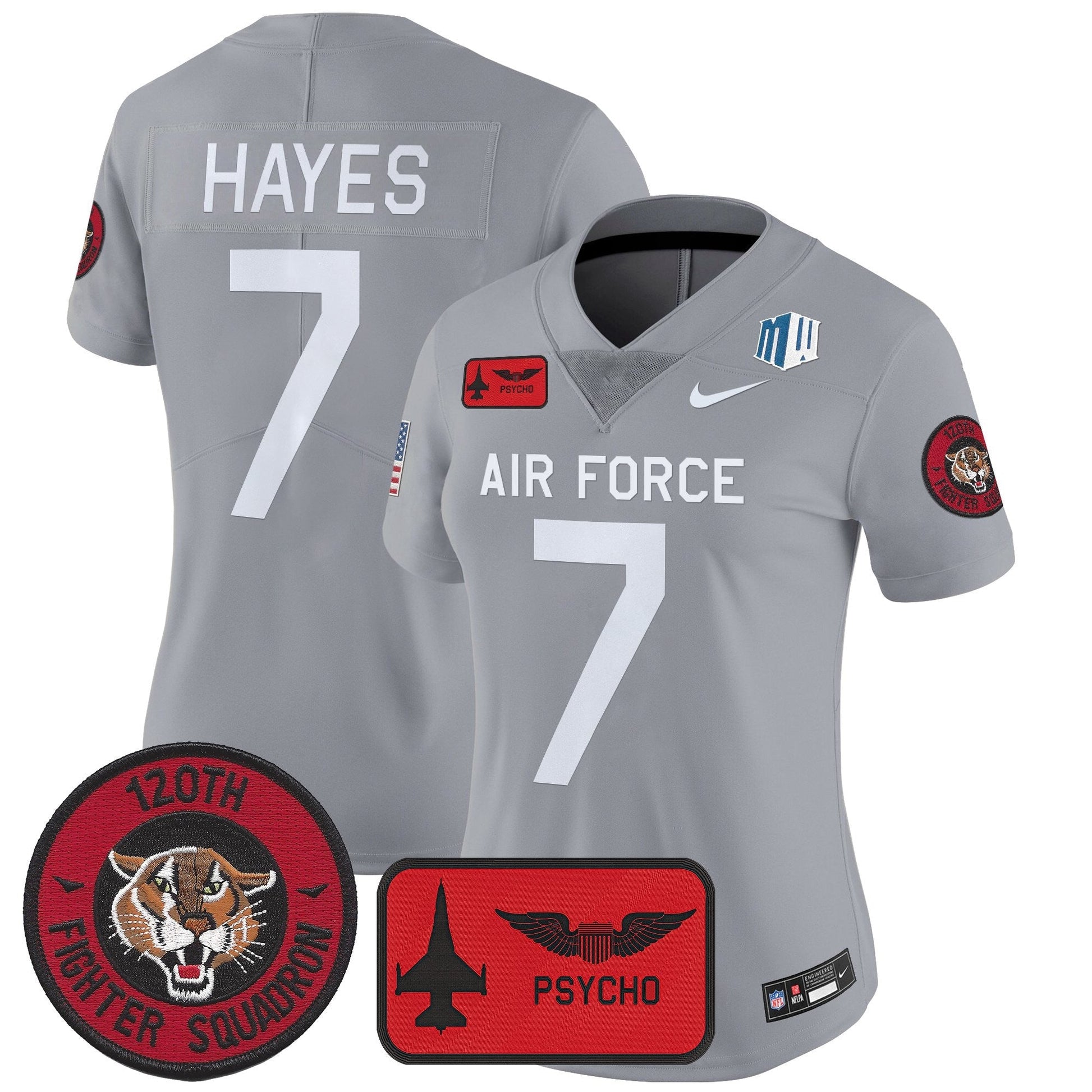 Women's Air Force Falcons 2025 'Air Power Legacy Series' Vapor Limited Jersey - All Stitched