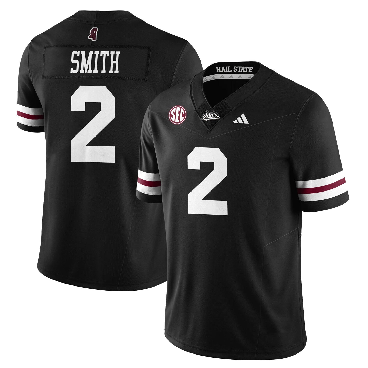 Mississippi State Football "Darkness" Limited Jersey - All Stitched