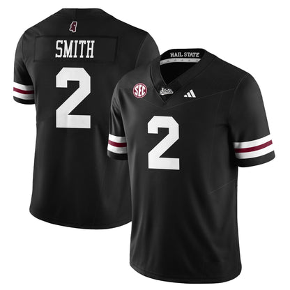 Mississippi State Football "Darkness" Limited Jersey - All Stitched