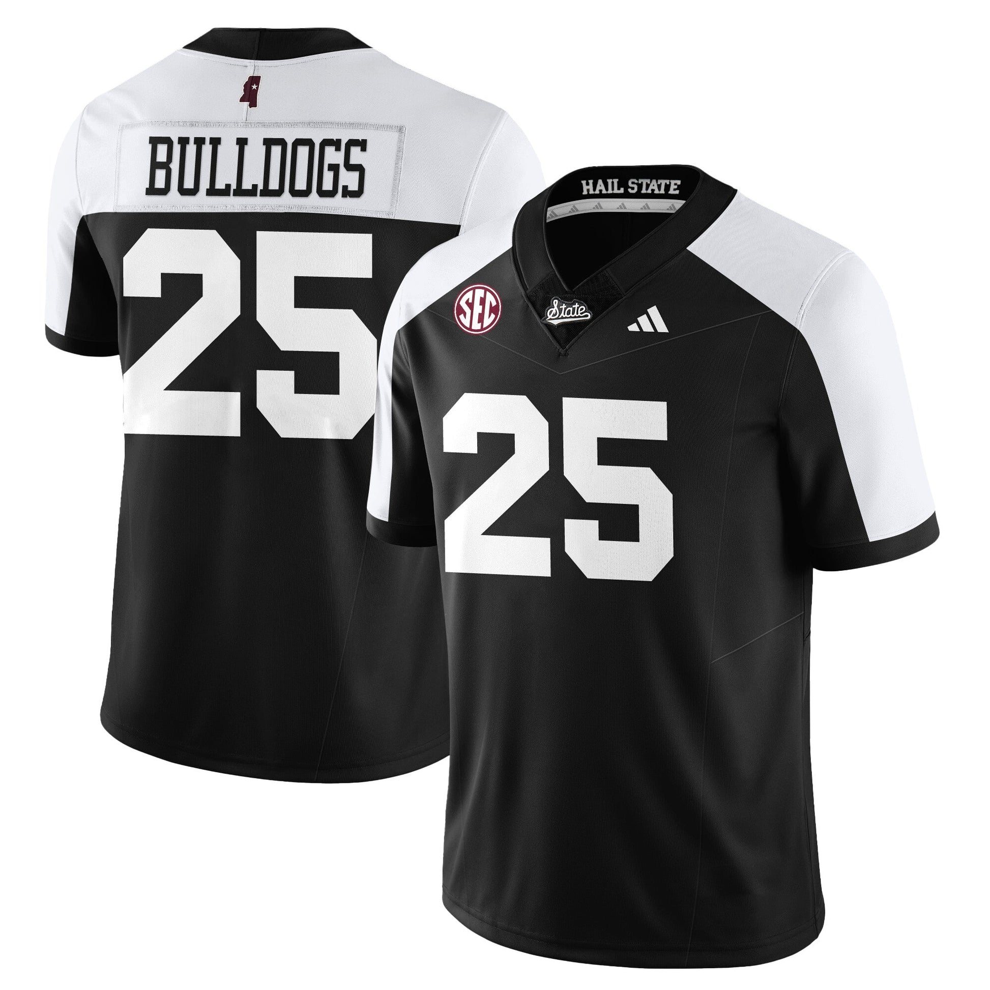 Men's Mississippi State Football "Darkness" Limited Jersey - All Stitched