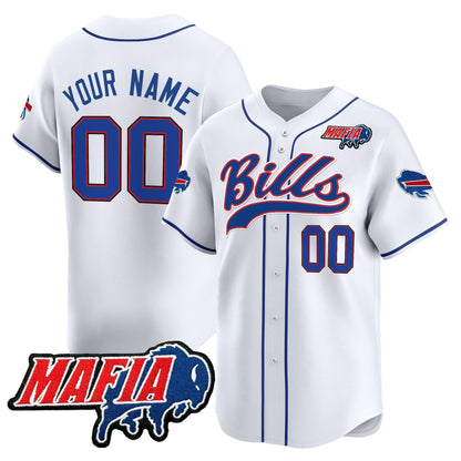 Buffalo Bills 2025 Vapor Baseball Custom Jersey - All Stitched