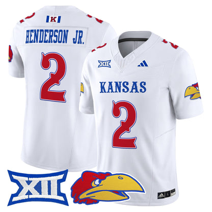 Men's Kansas Jayhawks 2025 Vapor Limited Jersey - All Stitched