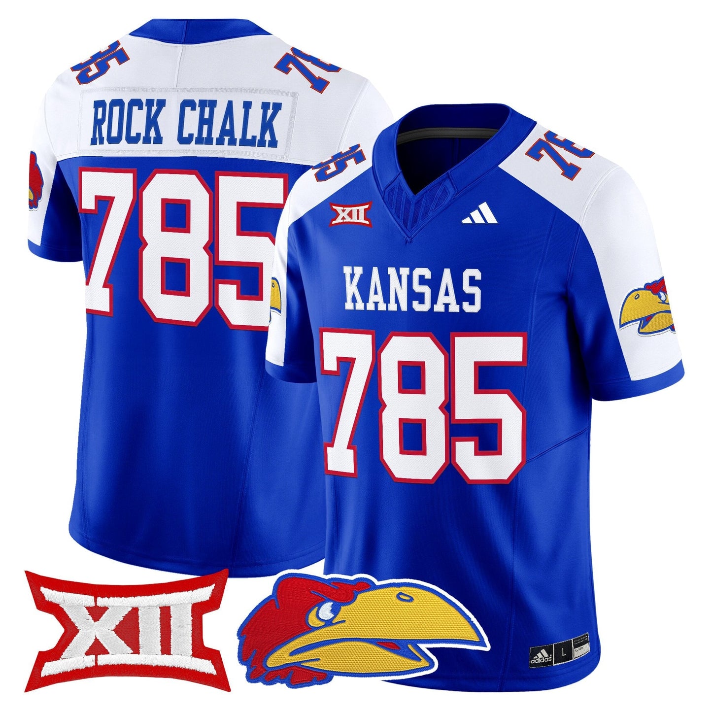 Men's Kansas Jayhawks 2025 Vapor Limited Jersey - All Stitched