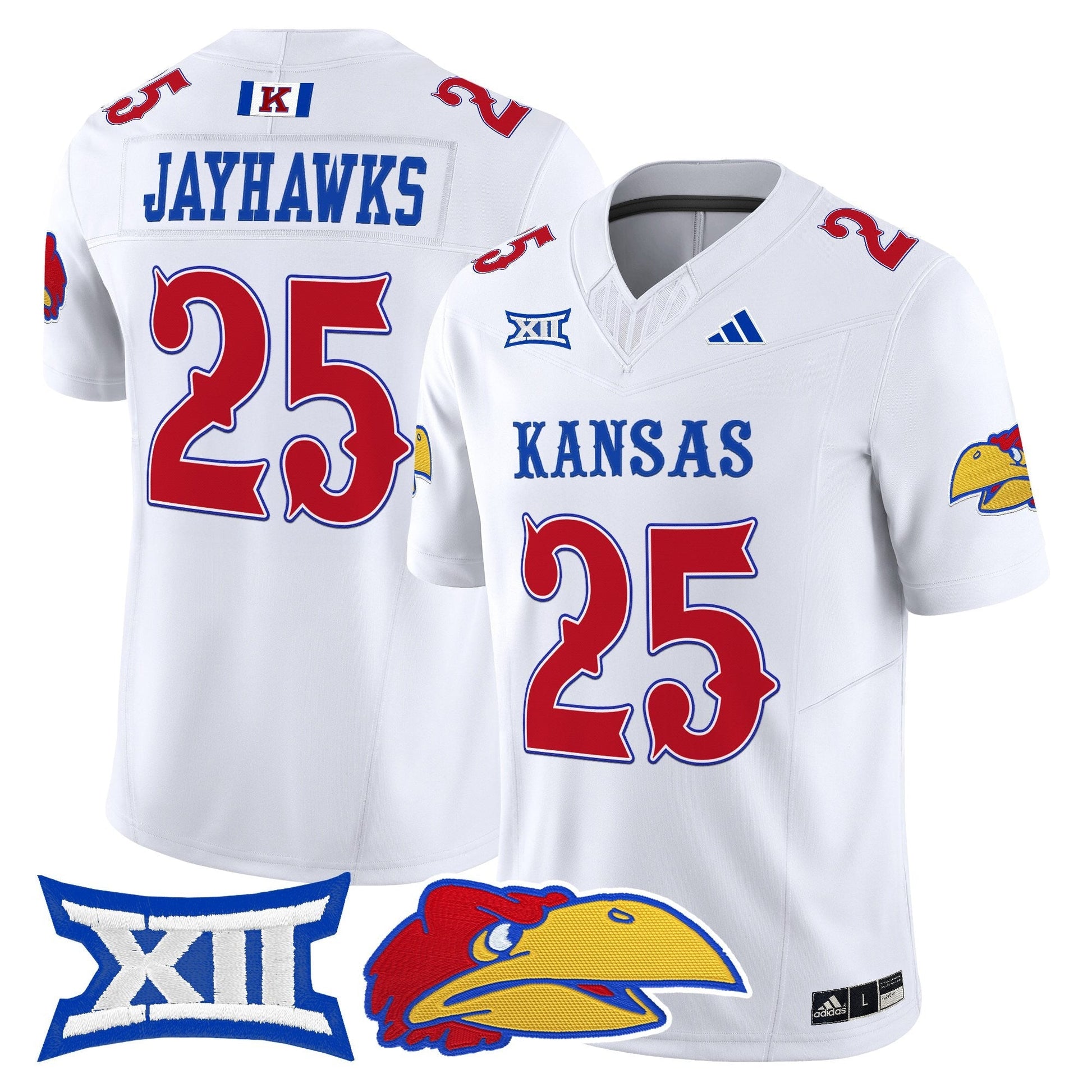 Men's Kansas Jayhawks 2025 Vapor Limited Jersey - All Stitched