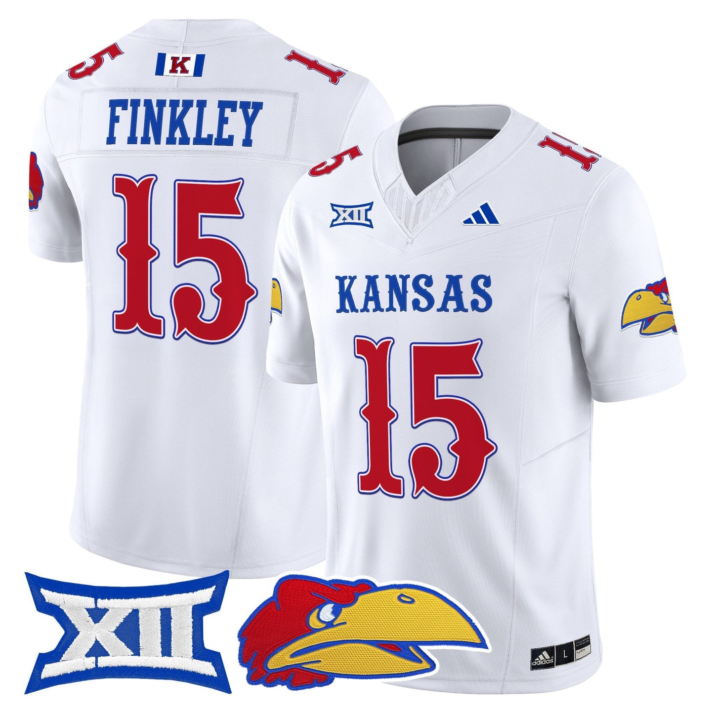Men's Kansas Jayhawks 2025 Vapor Limited Jersey - All Stitched