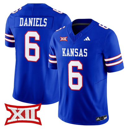 Men's Kansas Jayhawks 2025 Vapor Limited Jersey - All Stitched