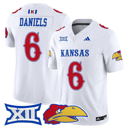 Men's Kansas Jayhawks 2025 Vapor Limited Jersey - All Stitched