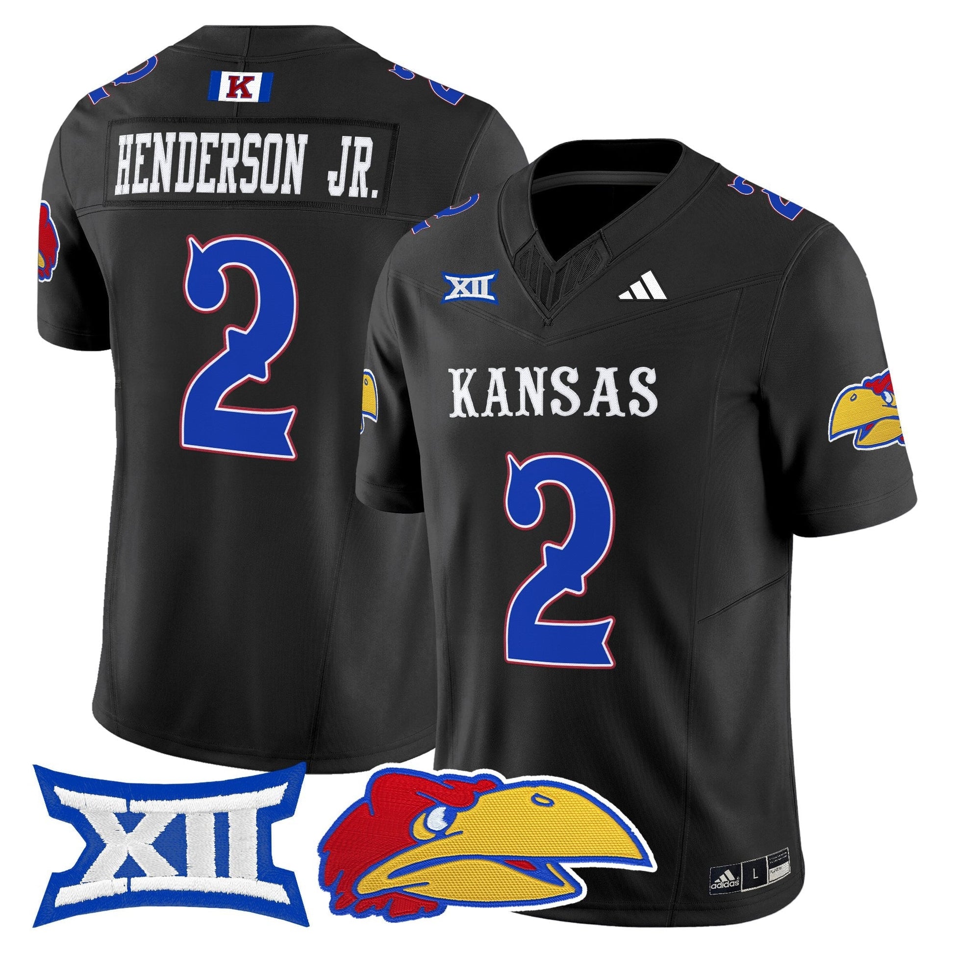 Men's Kansas Jayhawks 2025 Vapor Limited Jersey - All Stitched