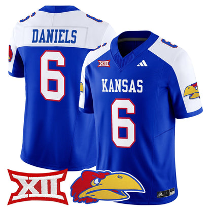 Men's Kansas Jayhawks 2025 Vapor Limited Jersey - All Stitched