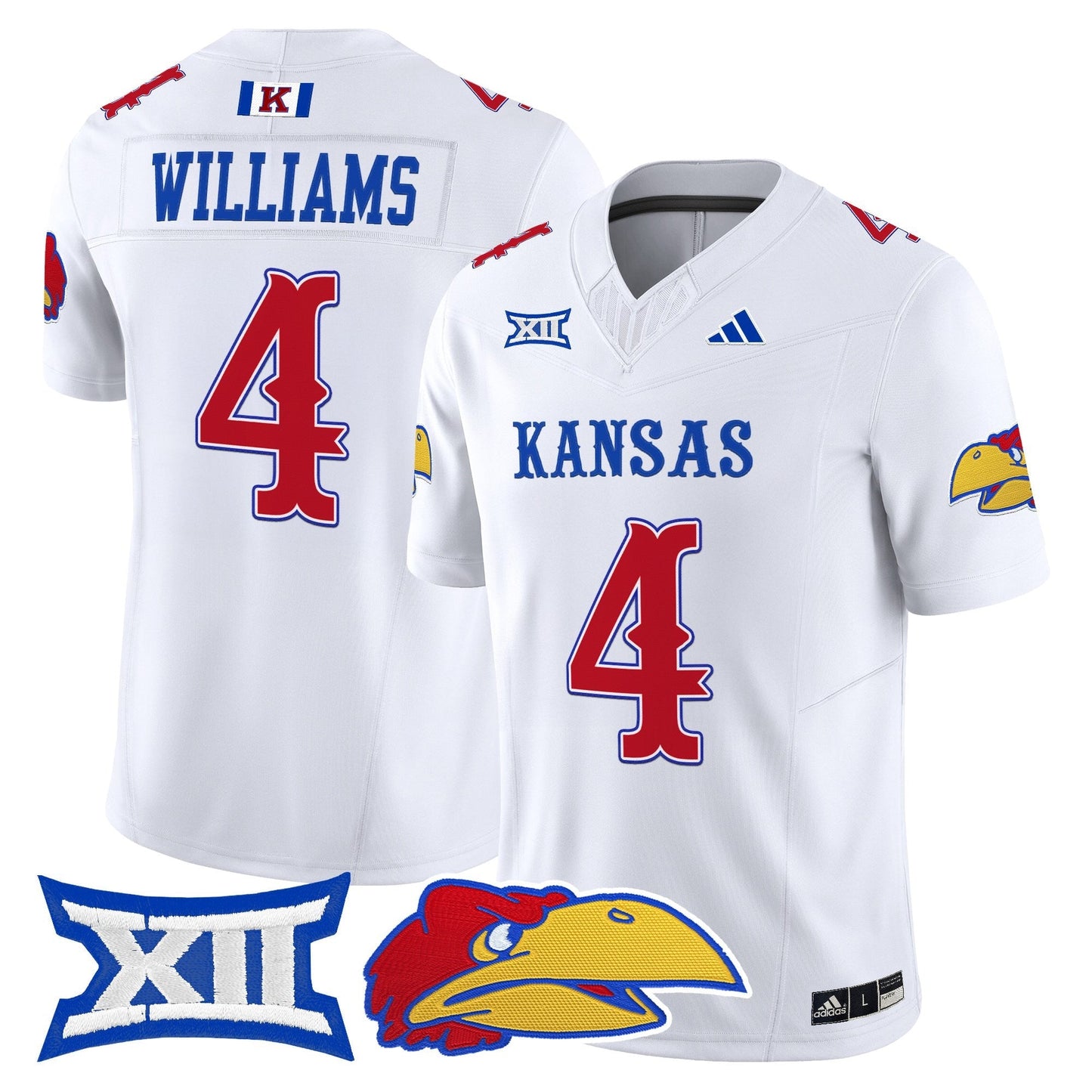 Men's Kansas Jayhawks 2025 Vapor Limited Jersey - All Stitched