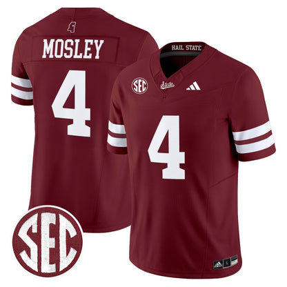 Men's Mississippi State Bulldogs 'Dark Mode' Vapor Limited Jersey - All Stitched