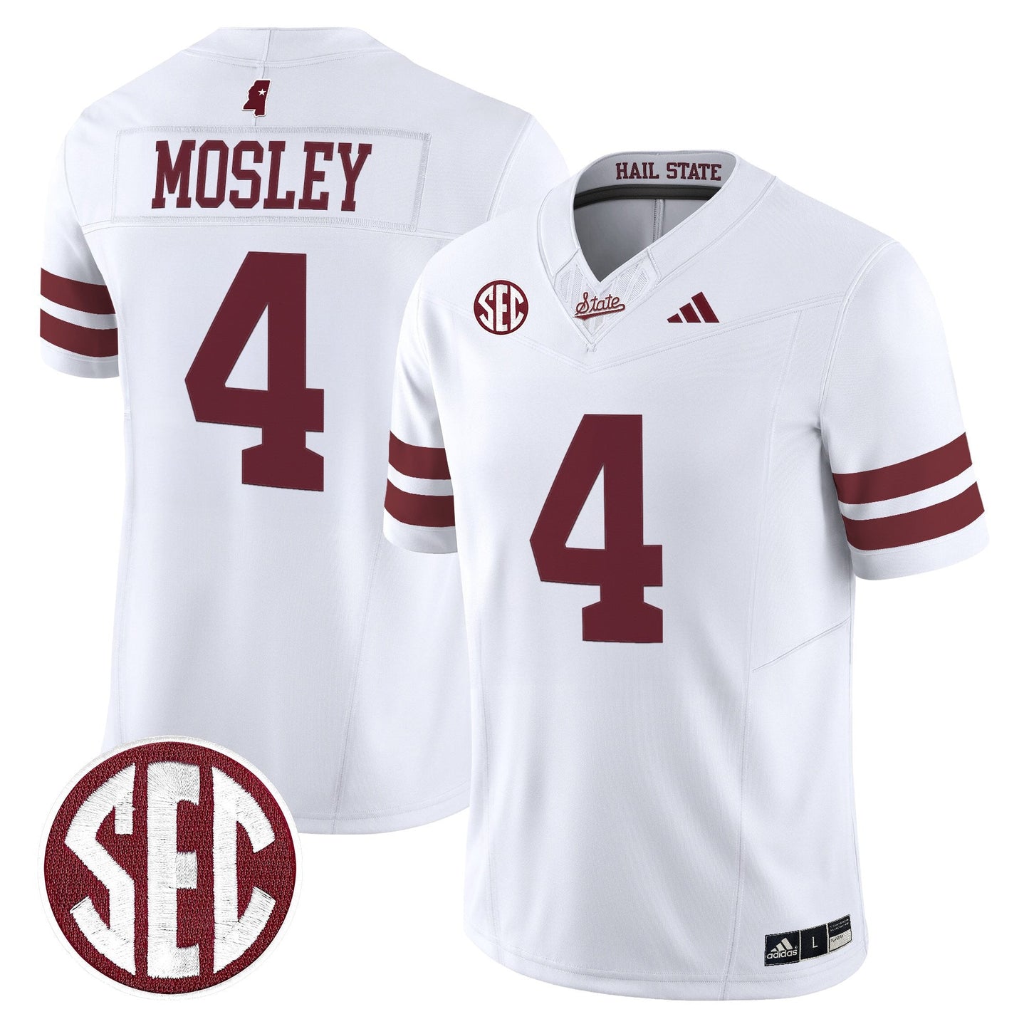Men's Mississippi State Bulldogs 'Dark Mode' Vapor Limited Jersey - All Stitched