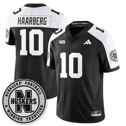 Men's Nebraska Football 2025 "Blackout" Jersey - All Stitched