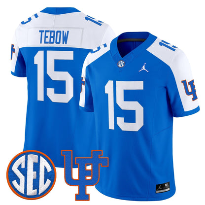 Men's Florida Gators '1960s Throwback' Vapor Limited Jersey - All Stitched