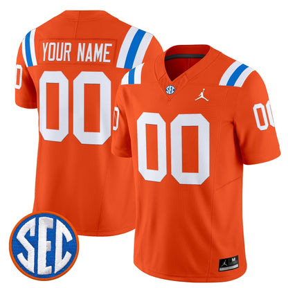 Florida Gators '1960s Throwback' Vapor Limited Custom Jersey - All Stitched