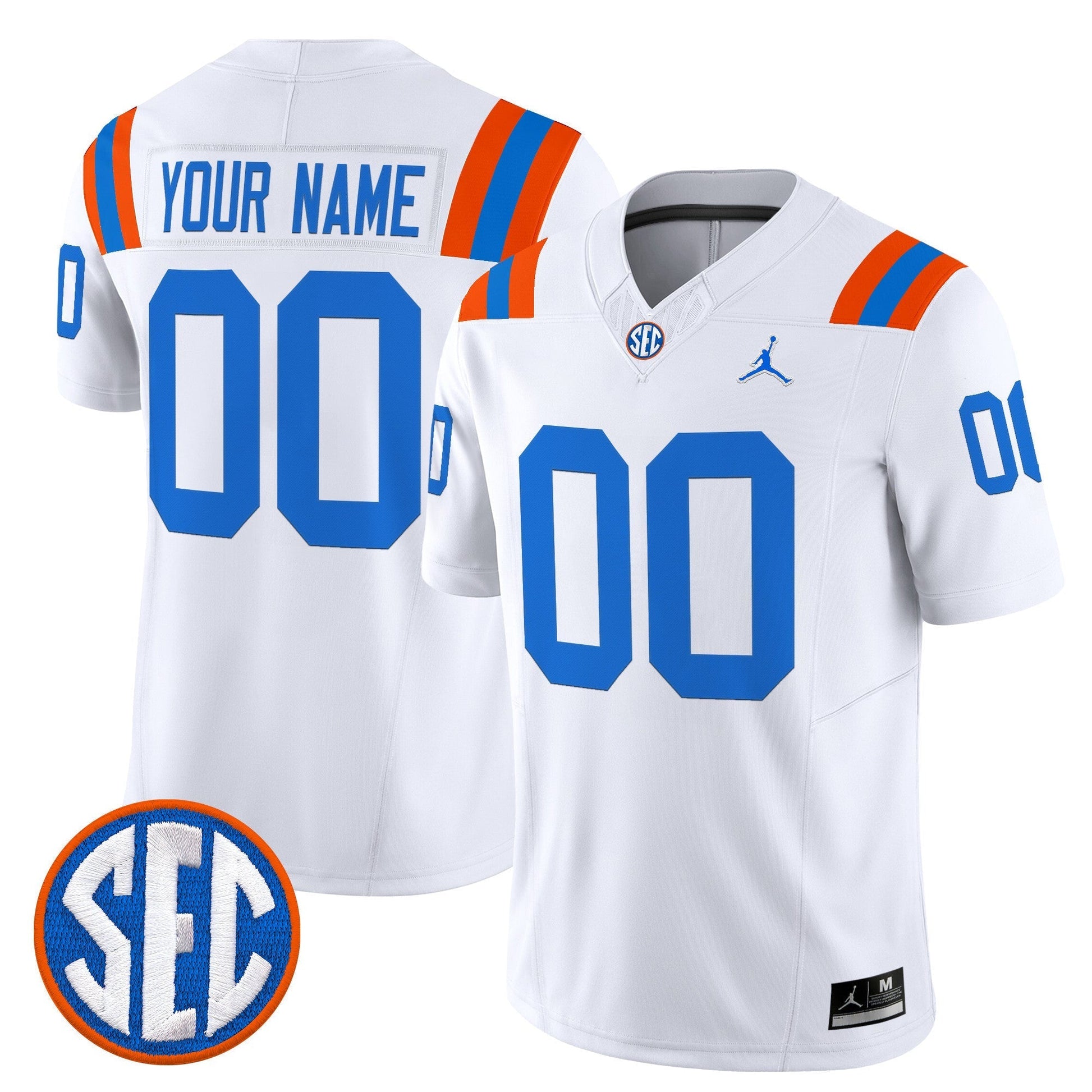 Florida Gators '1960s Throwback' Vapor Limited Custom Jersey - All Stitched
