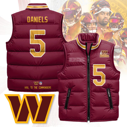 Washington Commanders Unisex Puffer Vest