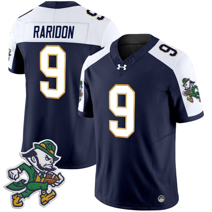 Men's Notre Dame Fighting Irish 2025 'Gridiron Leprechaun Edition' Vapor Limited Jersey – All Stitched