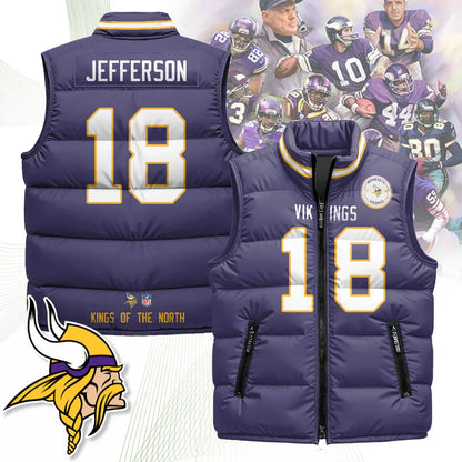 Minnesota Vikings Unisex Puffer Vest