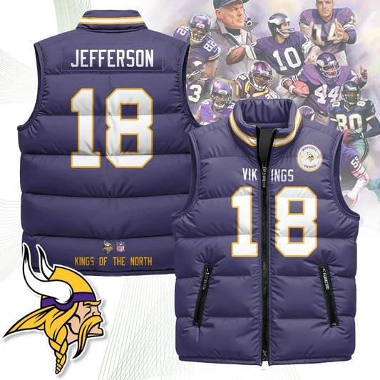 Minnesota Vikings Unisex Puffer Vest