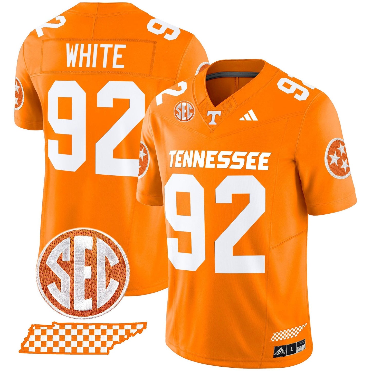 Men's Tennessee Volunteers 2025 Vapor Limited Jersey V2 - All Stitched