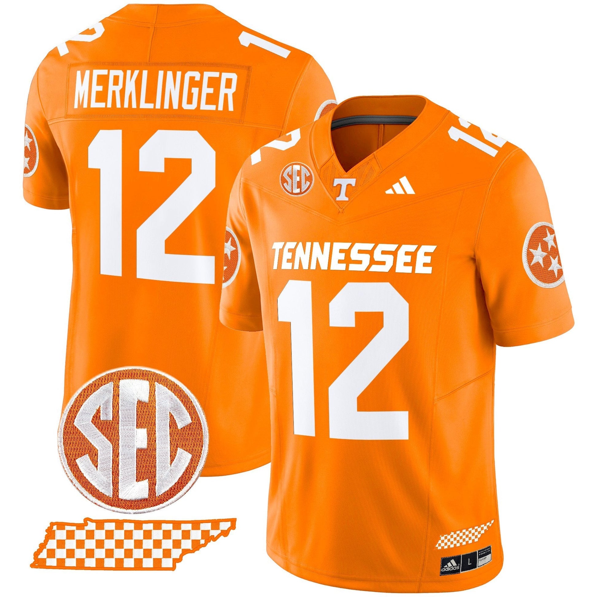 Men's Tennessee Volunteers 2025 Vapor Limited Jersey V2 - All Stitched